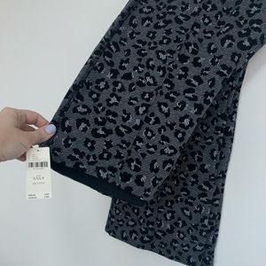 Free People leopard print pants. NWT.